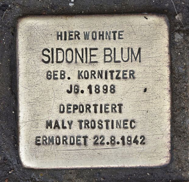 Stumbling Stones Hauptstraße 79 #2