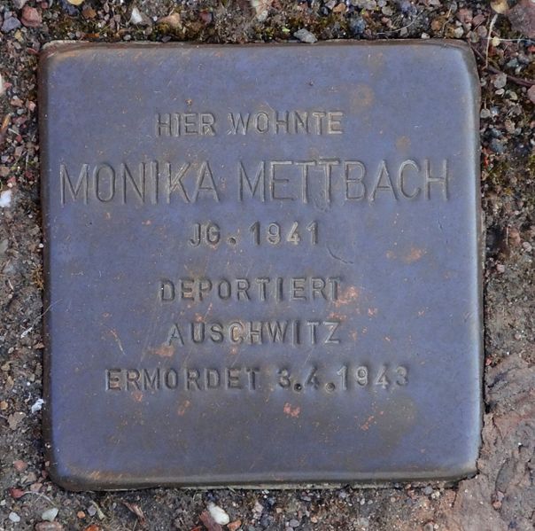 Stolperstein Ulmenweg 16