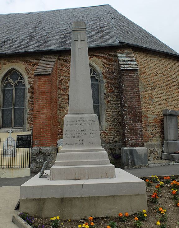 Oorlogsmonument Menneville