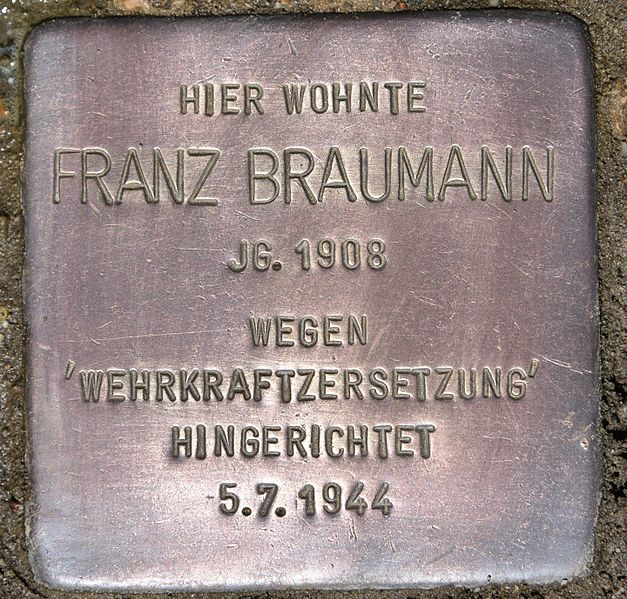 Stumbling Stone Sankt Veit im Innkreis 15 #1
