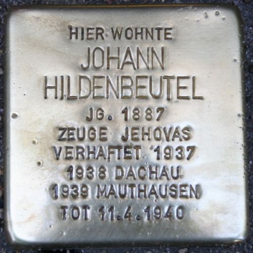 Stolperstein Baumeisterstrae 34