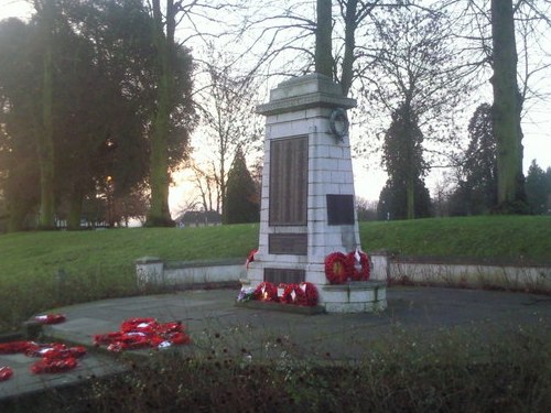 Oorlogsmonument Sidcup