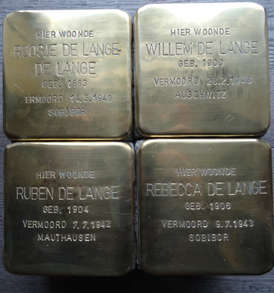 Stolpersteine Almelosestraat 37 #3