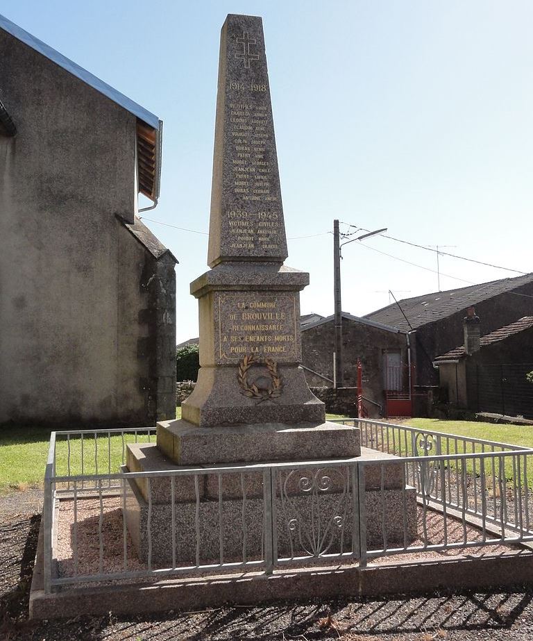 Oorlogsmonument Brouville #1
