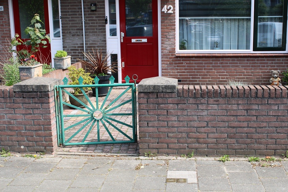 Stumbling Stones Busschschieterstraat 42 (formely 72) #4