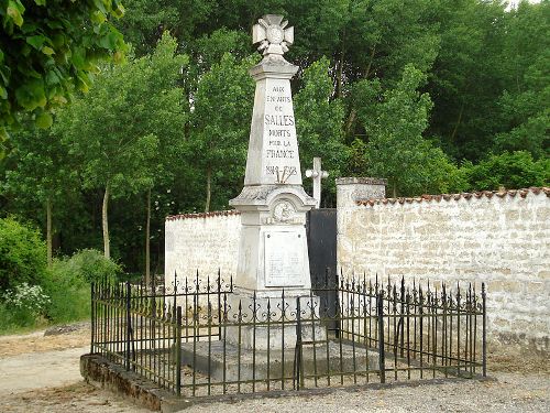 Monument Eerste Wereldoorlog Salles-ls-Aulnay #1