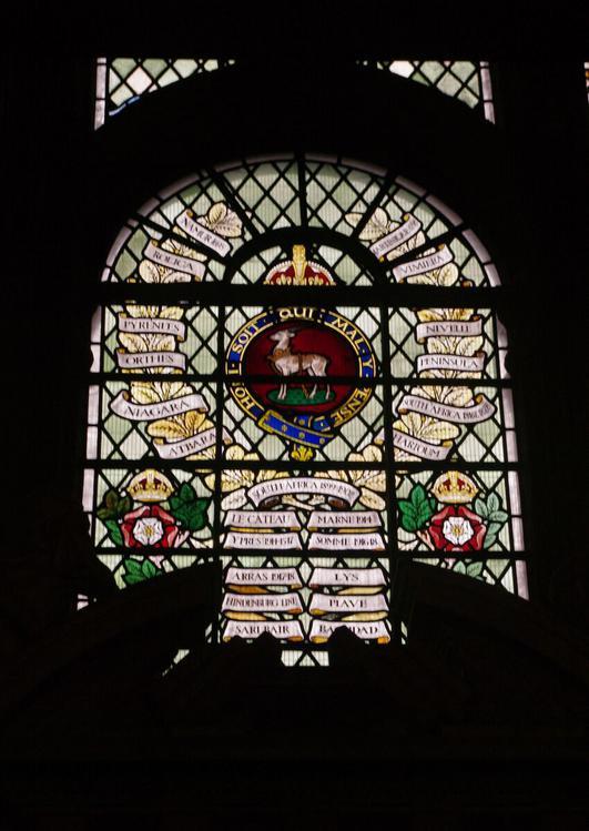 Remembrance Window 5th Company Imperial Yeomanry #1
