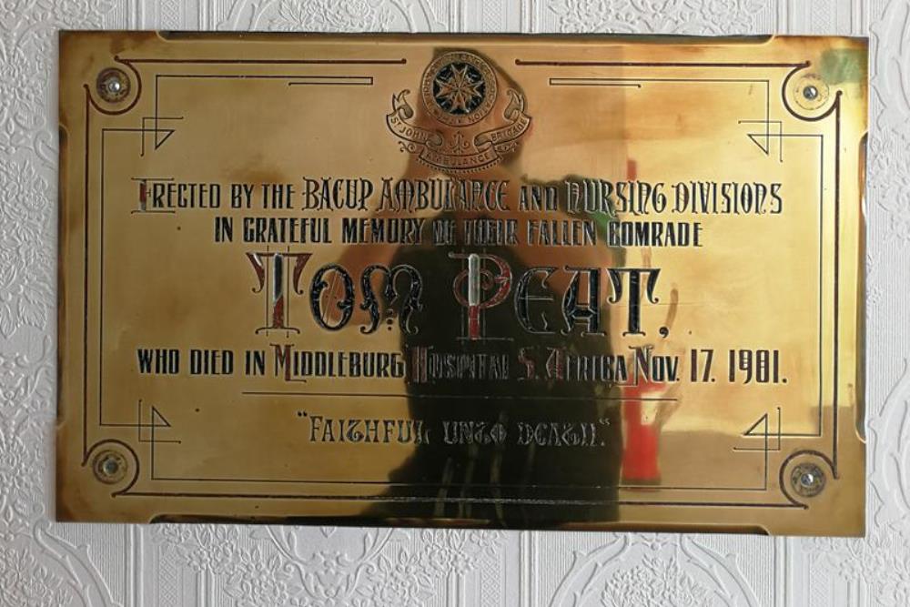 War Memorial Second Boer War St John Ambulance Preston #2