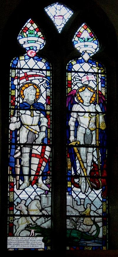 Memorial window St. Andrew Church