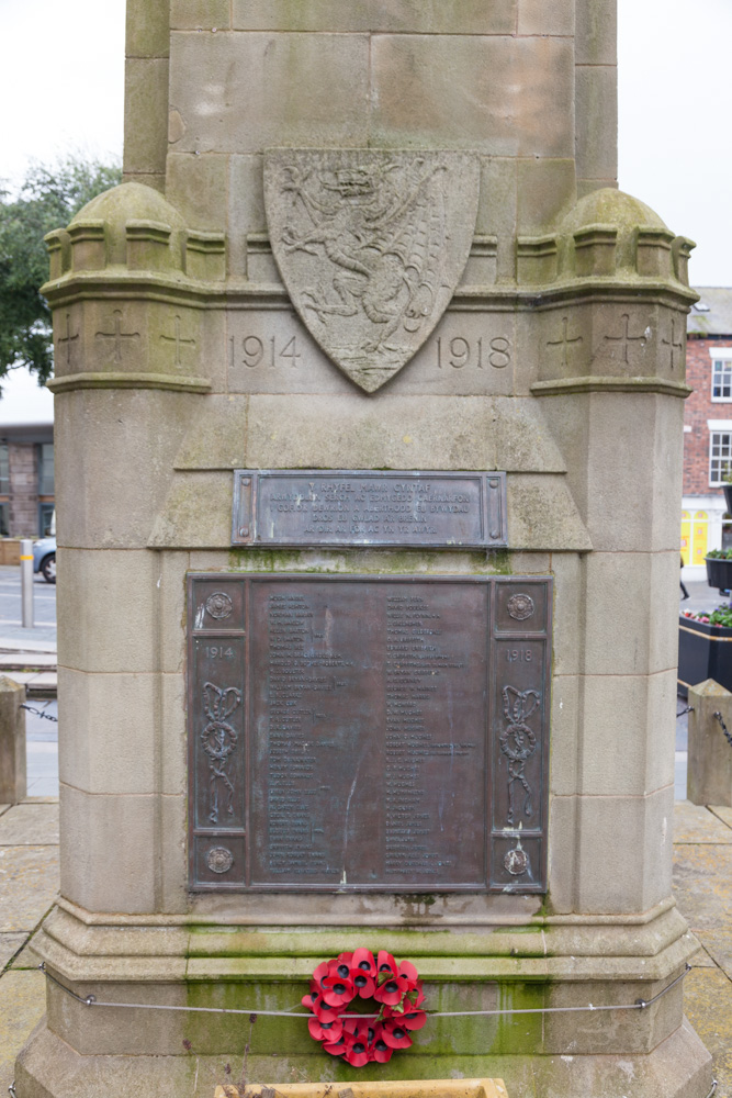 Oorlogsmonument Caernarfon #3