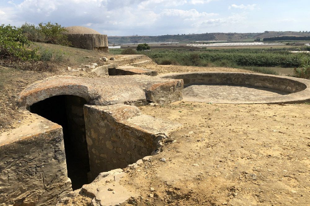 Italiaanse Bunkers Ponte Dirillo #2