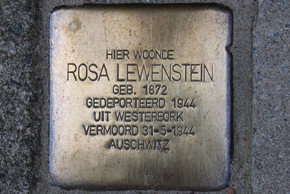 Stolperstein Bronckhorststraat 19