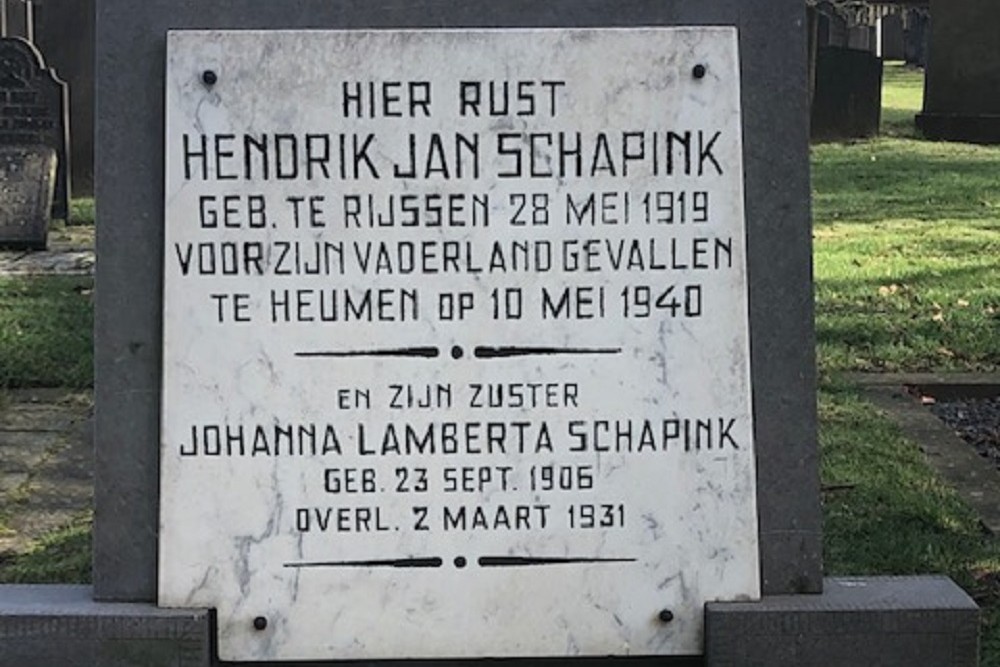 Nederlandse Oorlogsgraven Gemeentelijke Begraafplaats Rijssen #5