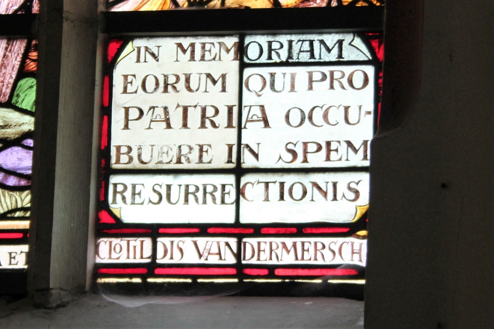 Stained-glass Window  Saint-Medardus Church Wervik #2