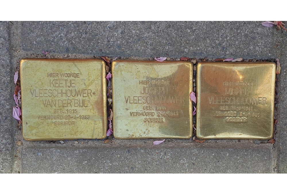 Stolpersteine Swammerdamstraat 15 #6