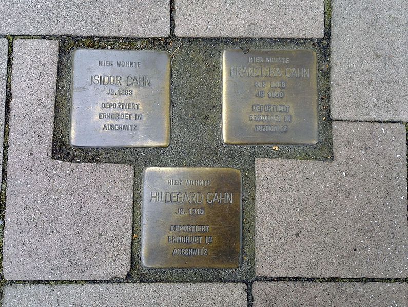Stolpersteine Königstraße 79