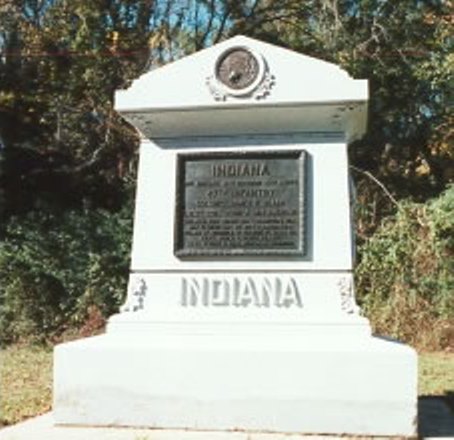 Monument 47th Indiana Infantry (Union)