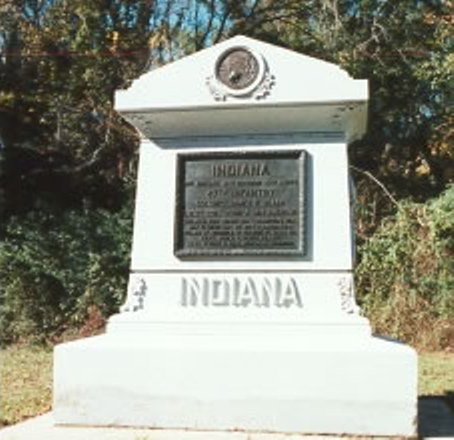 47th Indiana Infantry (Union) Monument #1
