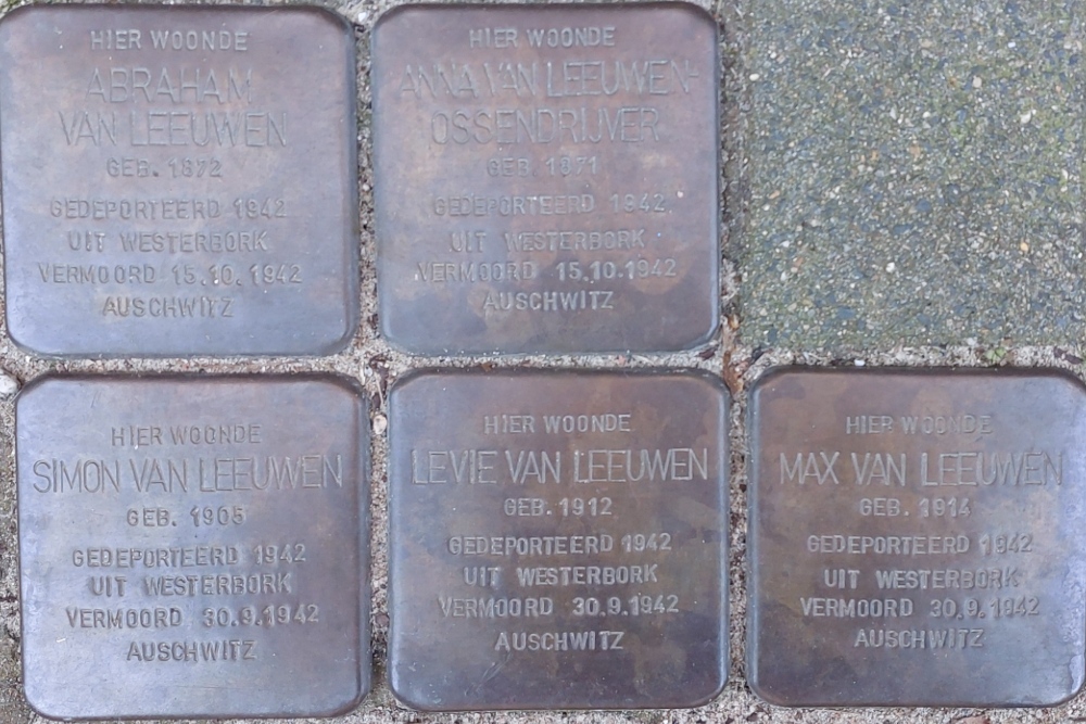 Stolpersteine Van Vlooswijkstraat 9A #2