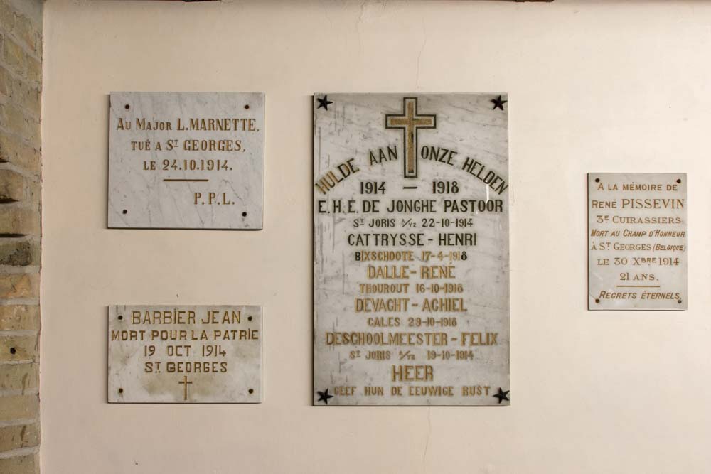 Memorials First World War Sint-Joris #2