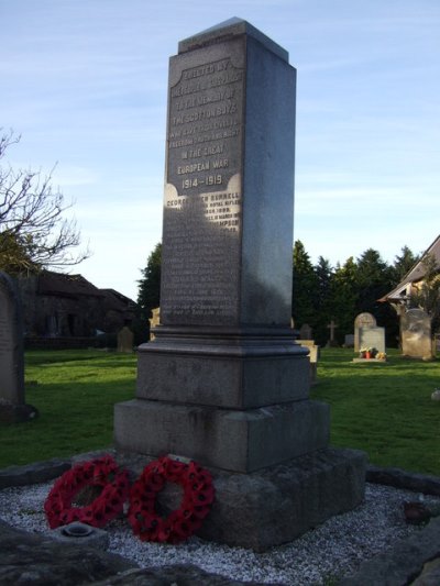 Oorlogsmonument Scotton