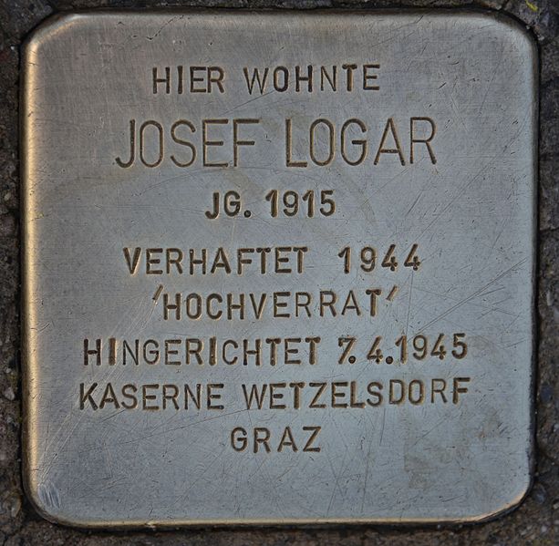 Stolperstein Villacher Strae 1 #1