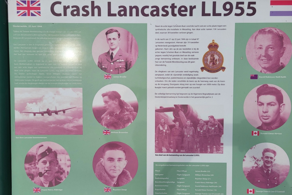 Crash Site Lancaster Mk1 LL955 #4