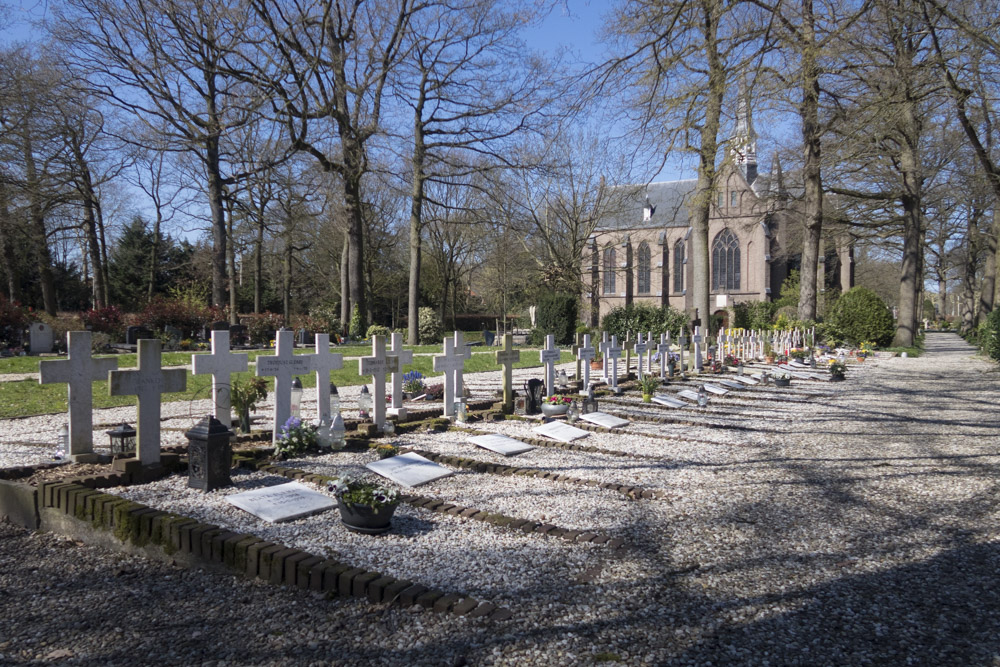 Graven Poolse Veteranen St. Barbara