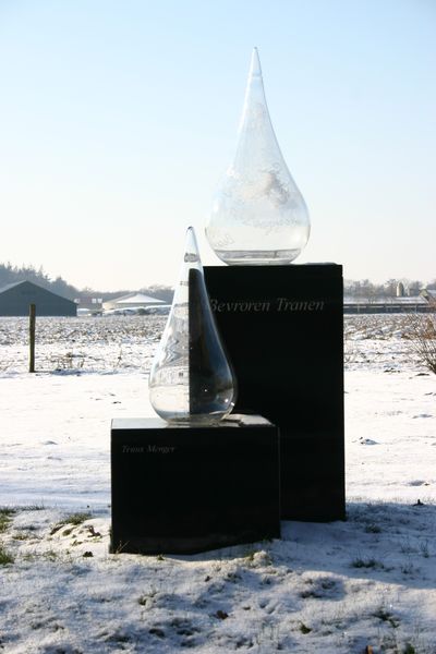 Monument Bevroren Tranen Kamp Westerbork #3