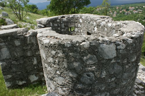 Alpenmuur - Mitrailleursnest Grobnik #2