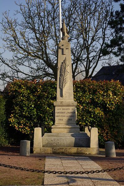 Oorlogsmonument Fontenay-le-Marmion #1