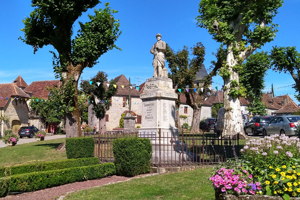 Oorlogsmonument Loubressac #1