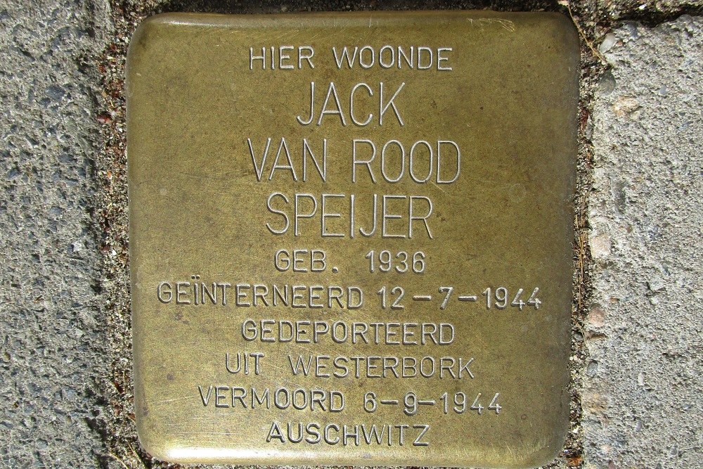 Stolpersteine Admiraal de Ruijterweg 189 #4