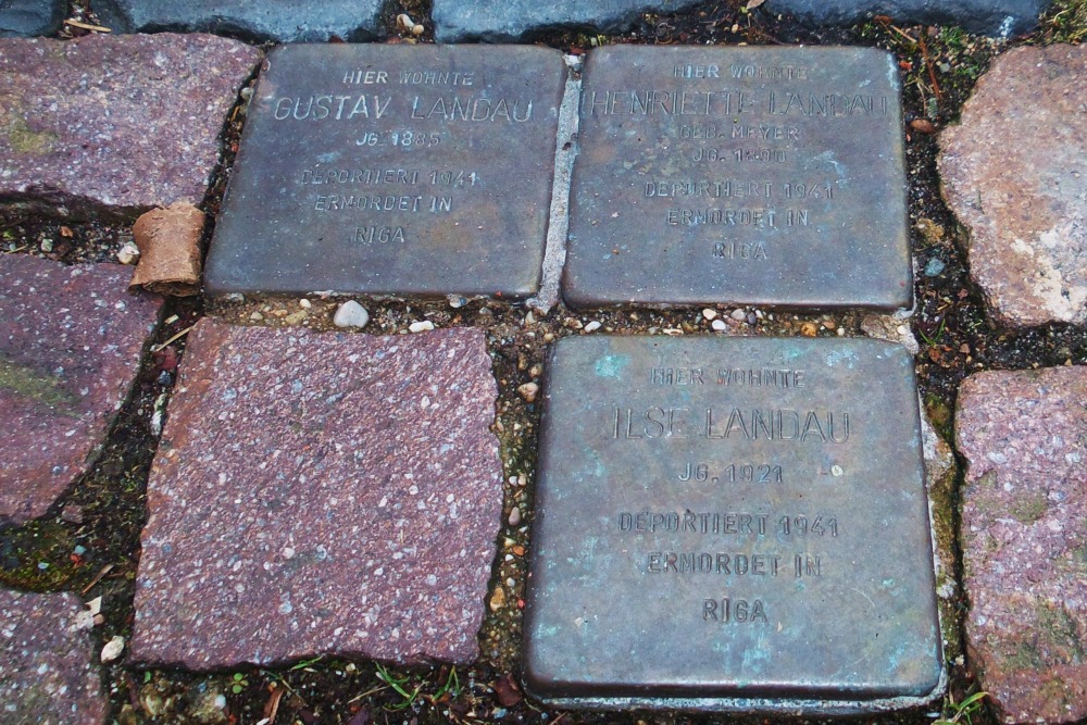 Stolpersteine Kirchstrae 22 #1