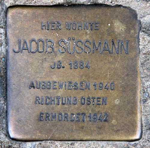 Stolpersteine Straßburger Straße 60 #2