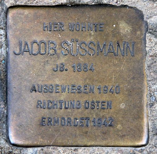 Stolpersteine Straburger Strae 60 #2