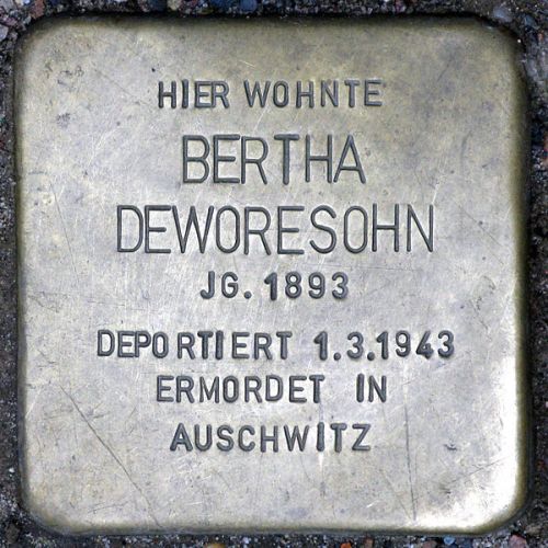 Stolpersteine Richard-Sorge-Strae 34 #1