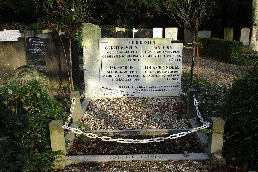 Nederlandse Oorlogsgraven Krimpen aan den IJssel