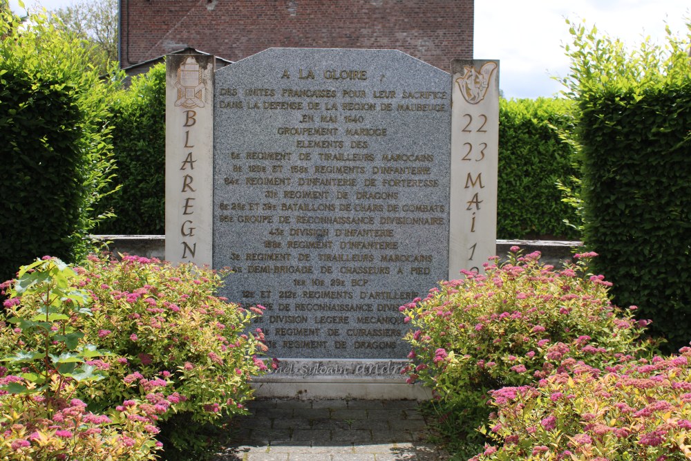 Frans Monument Tweede Wereldoorlog Blaregnies #2