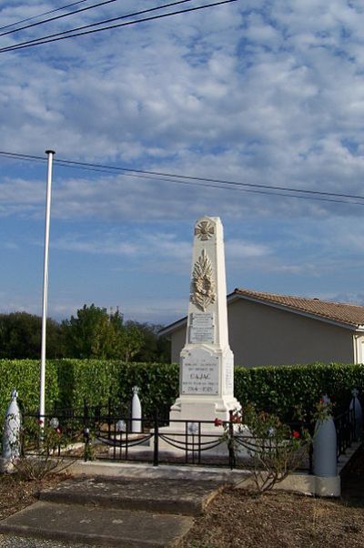 Oorlogsmonument Gajac