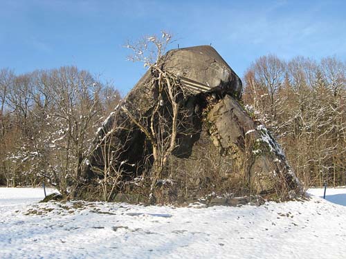 Remains German Observation Bunker Jossgrund #1