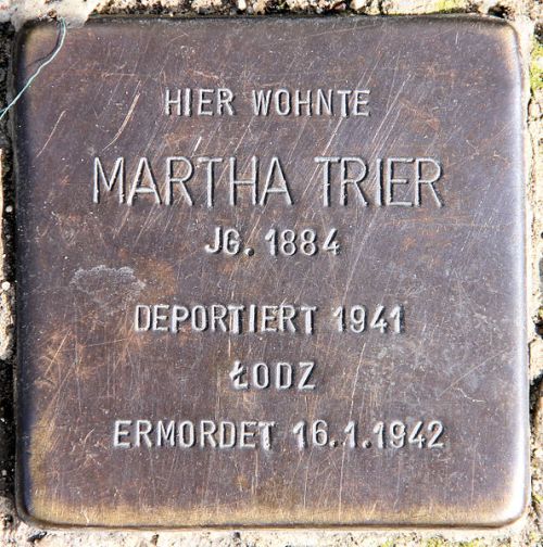 Stolperstein Vorbergstrae 3 #1