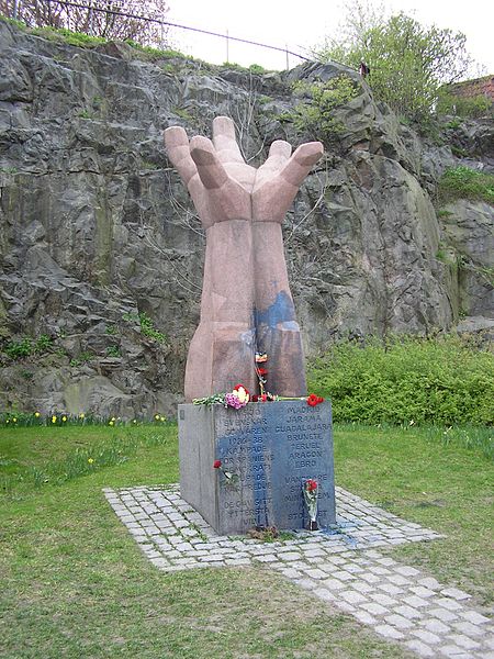 Monument Internationale Brigades Stockholm #1