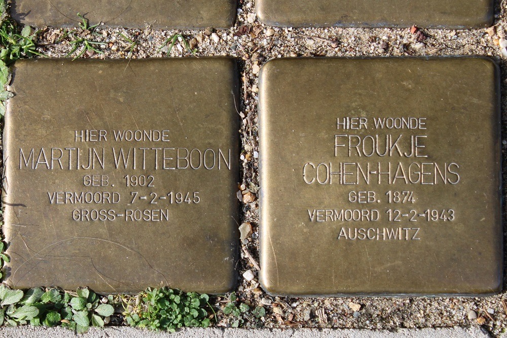 Stolpersteine Obrechtstraat 64 #3