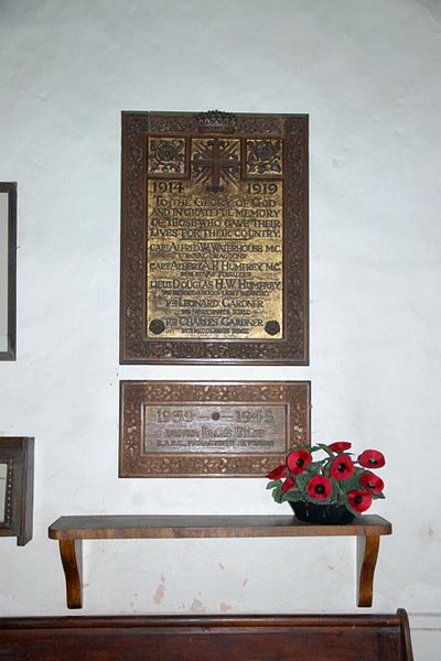 War Memorial Thorpe Mandeville