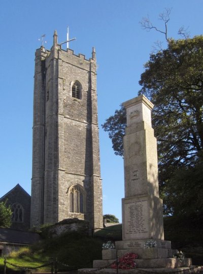 Oorlogsmonument Landrake #1