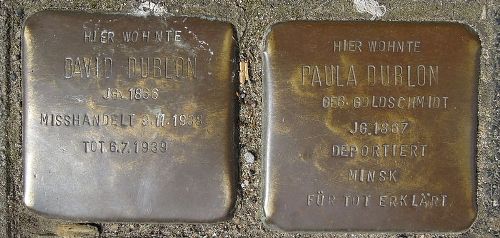 Stolpersteine Münsterstraße 28 #1