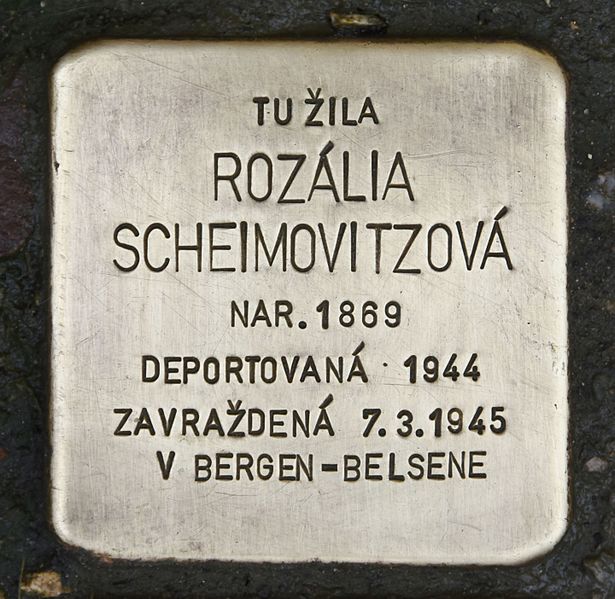 Stolpersteine Palackho 49/4 #2