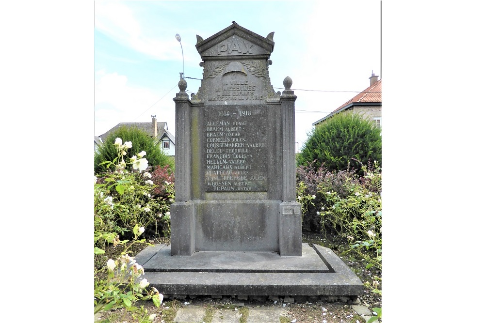 War Memorial Messines