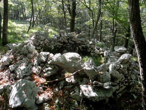 Alpenmuur - Mitrailleursnest Trstenik (A)